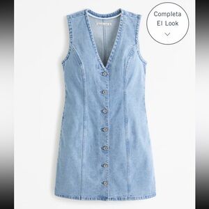 NTW Abercrombie Denim Dress Medium T